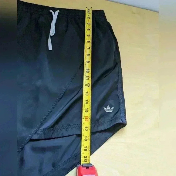 ADIDAS asymmetrical Black Glossy skirt Size medium in great used condition! - Picture 11 of 13